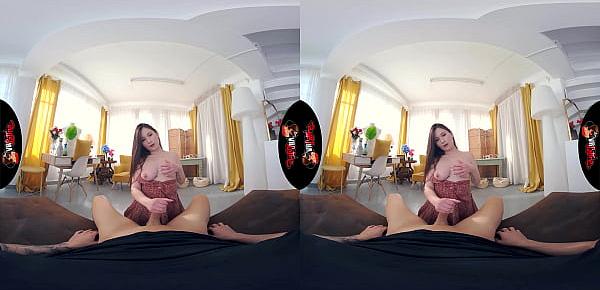  VRLATINA Pretty Latina Babe Gets Your Cum All Over Her Face VR